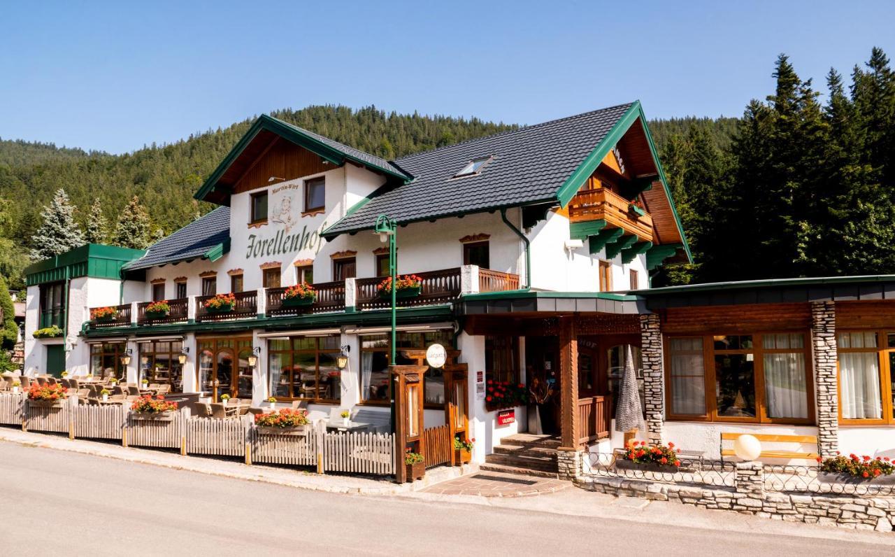 Hotel-Restaurant Forellenhof Puchberg am Schneeberg Exterior photo